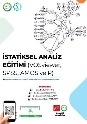 İSTATİKSEL ANALİZ EĞİTİMİ (VOSviewer, SPSS, AMOS ve R)